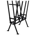 Musta Puuterimaalattu Sahapukki Puutöihin