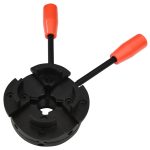 Nelileukainen Puukara M33-Liitännällä Teräs 100 Mm