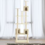 Kissan Kiipeilypuu Sisal- Raapimispylväillä 188 Cm