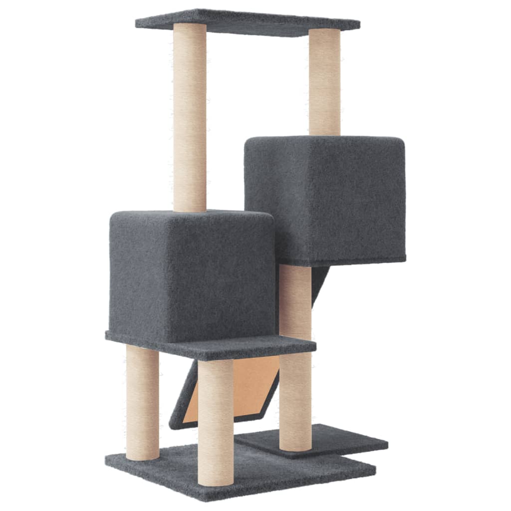 Kissan Kiipeilypuu Sisal- Raapimispylväillä 82 Cm - Image 5