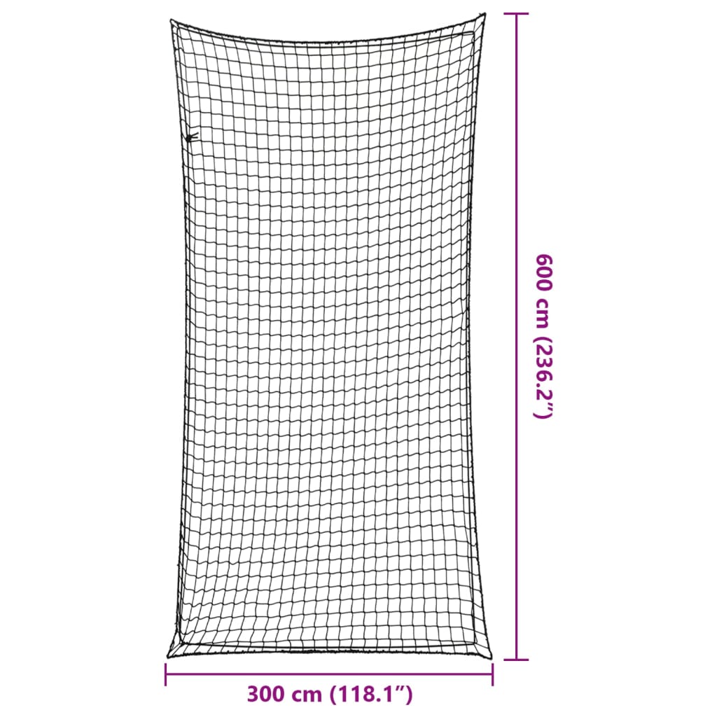 Peräkärryn Verkko Joustavalla Köydellä Pp 6 X 3 M - Image 6