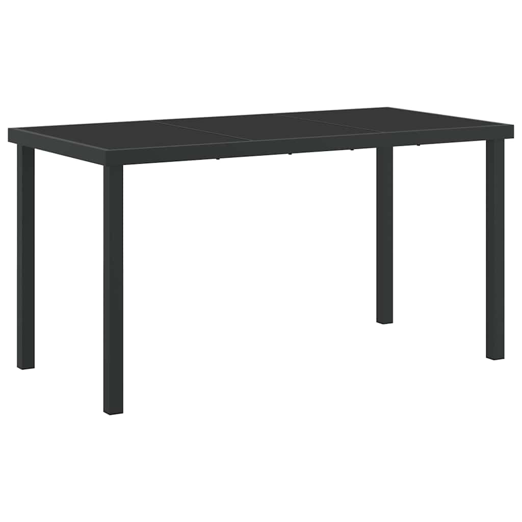 Piharuokailu Setti 5 Pcs Musta Jauhemaalattu Teräs - Image 5