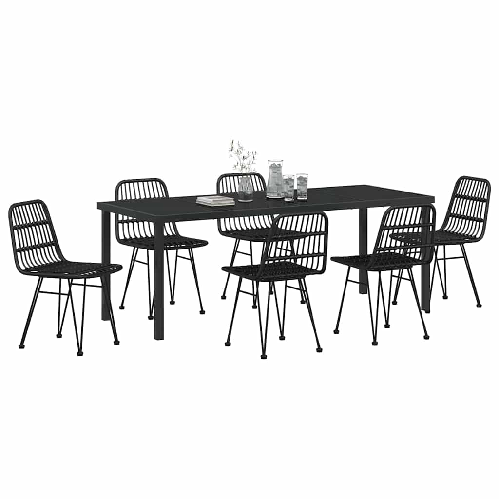 Piharuokailu Setti 7 Pcs Jauhemaalattu Teräs - Image 3