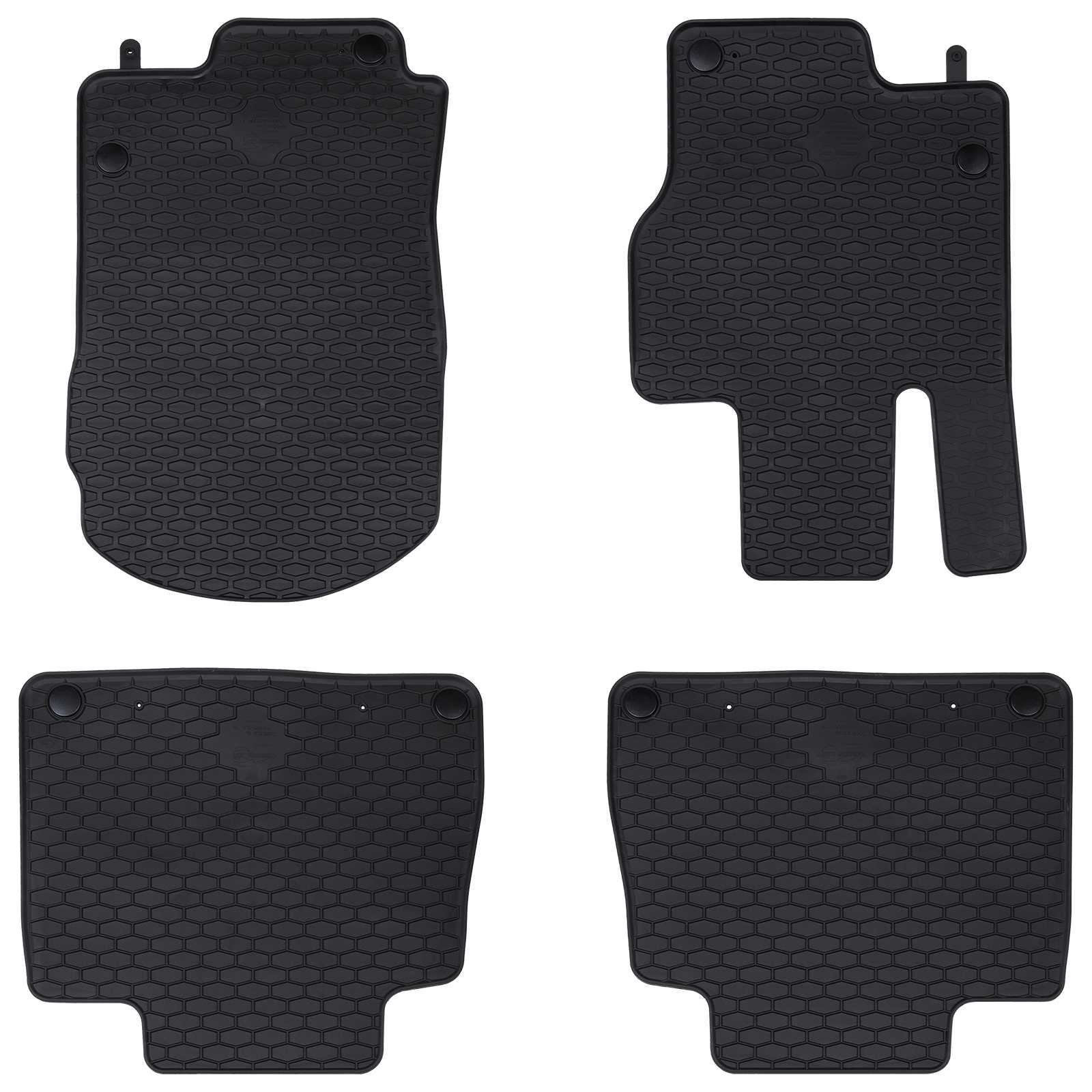 Auton Matto 4 Pcs Musta Sopii Mb Gle , Gls 2019- Kumi
